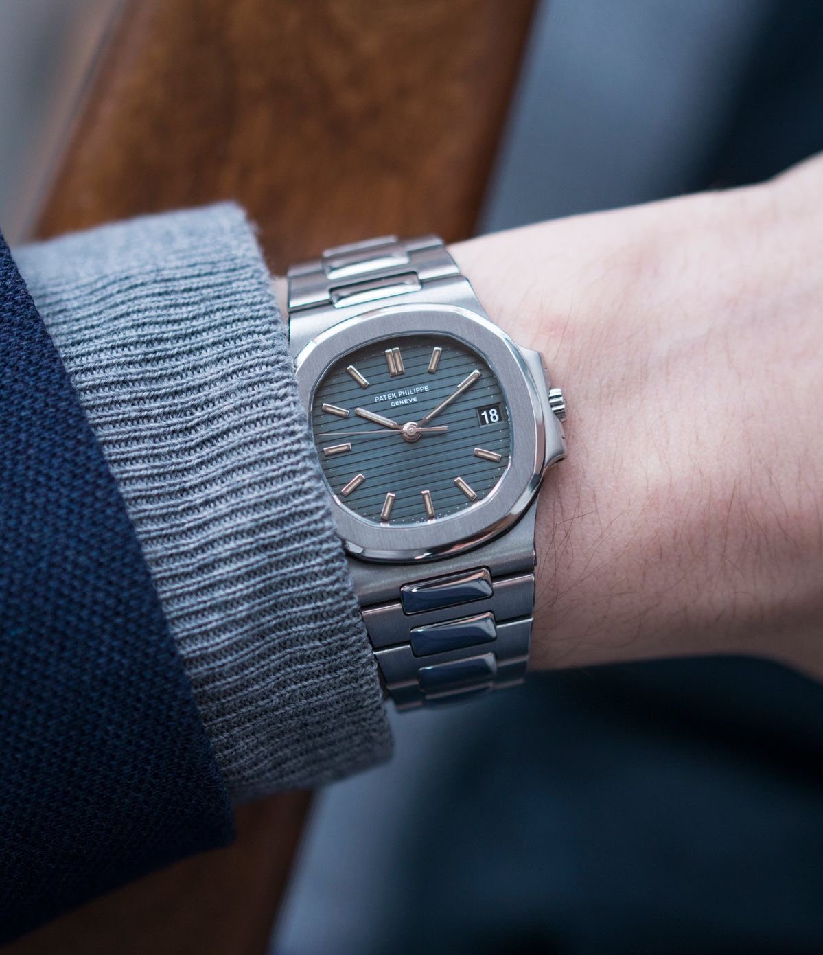 Patek Philippe Blue dial Nautilus 3900/1a มือสอง
