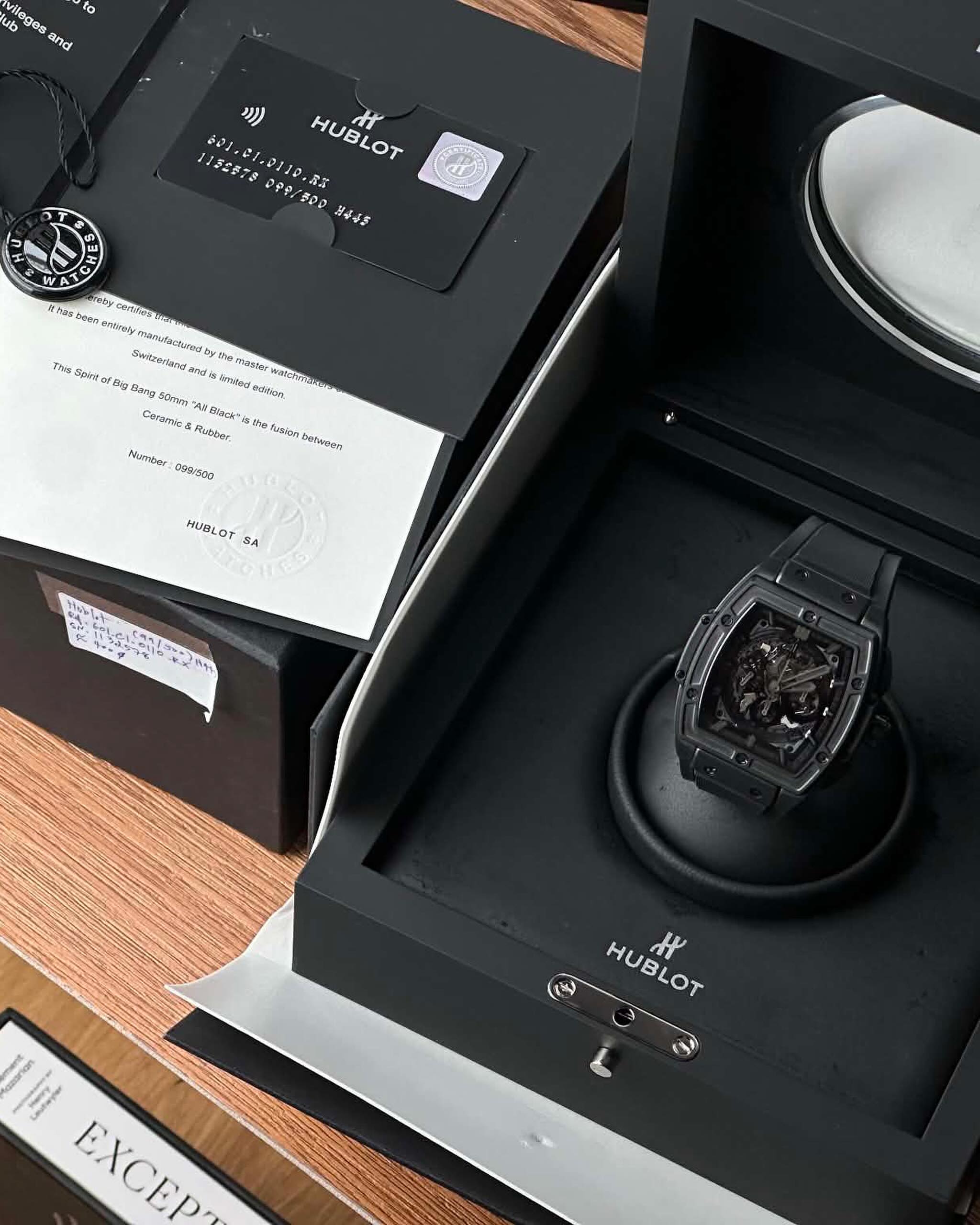 Hublot Spirit of Big Bang “All Black” Ref. 601.CI.0110.RX - Image 7