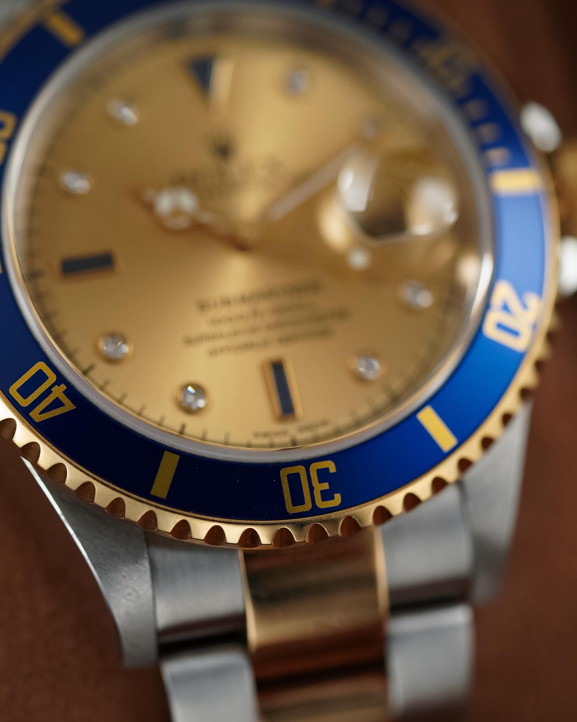 Rolex Submariner Date 2tone 18k “Serti Dial” - Image 2