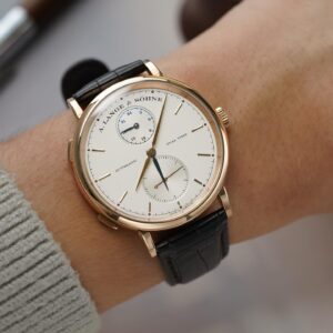 A. Lange & Söhne Saxonia Dual Time 18k Pink Gold / 40MM
