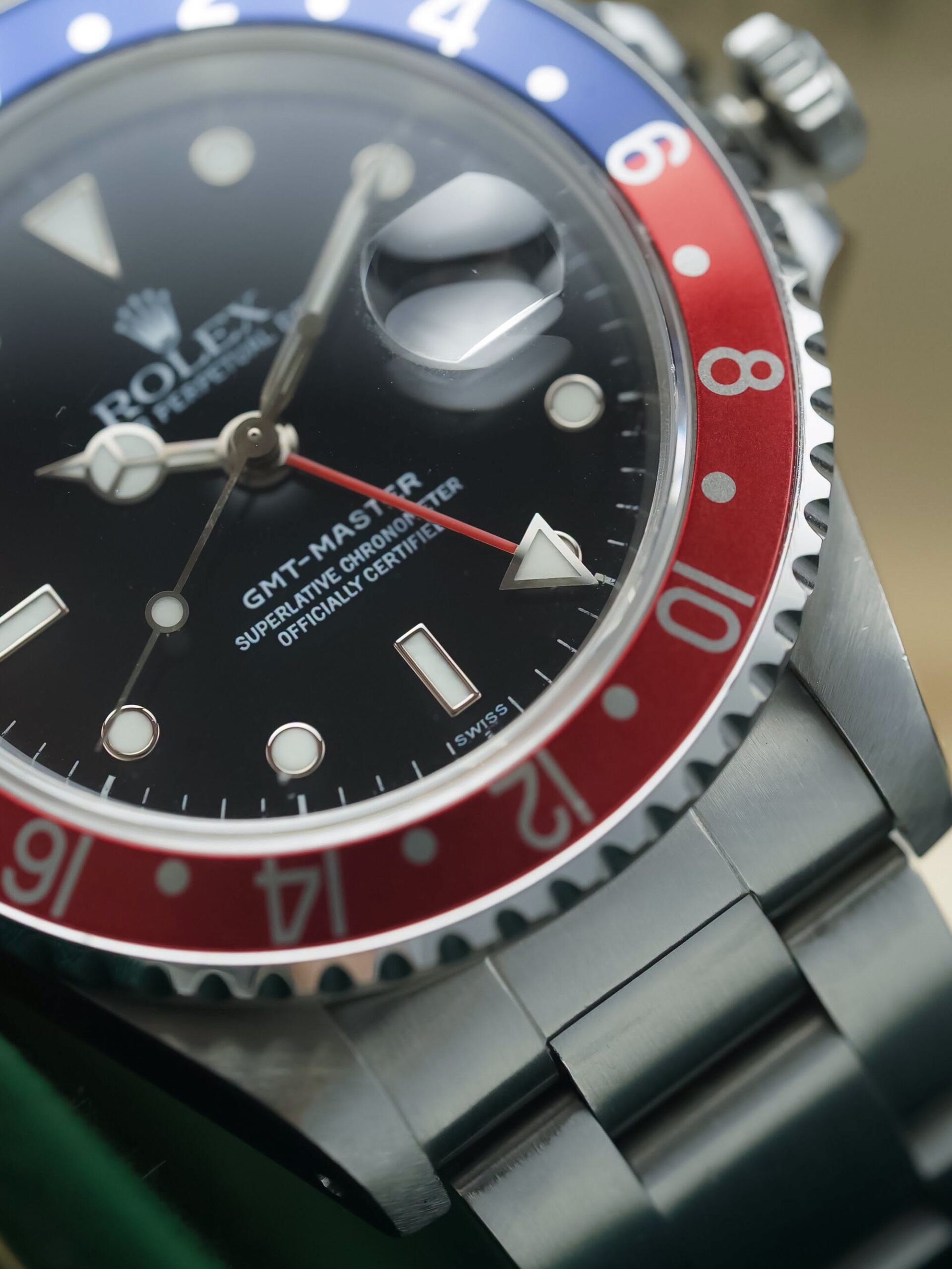 Rolex GMT-Master Ref. 16700 “Swiss Only”Pepsi/40MM / Watch only - Image 4