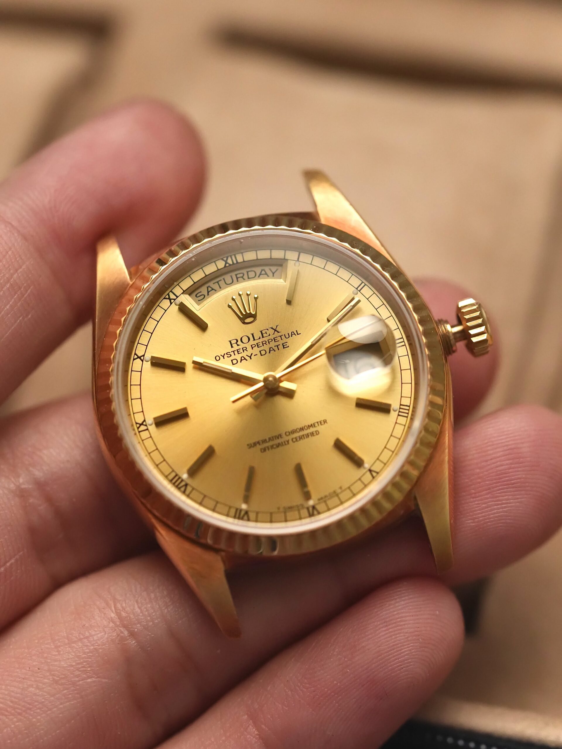 Rolex Day-Date Ref18238 Yellow Gold 18K-36MM - Image 2