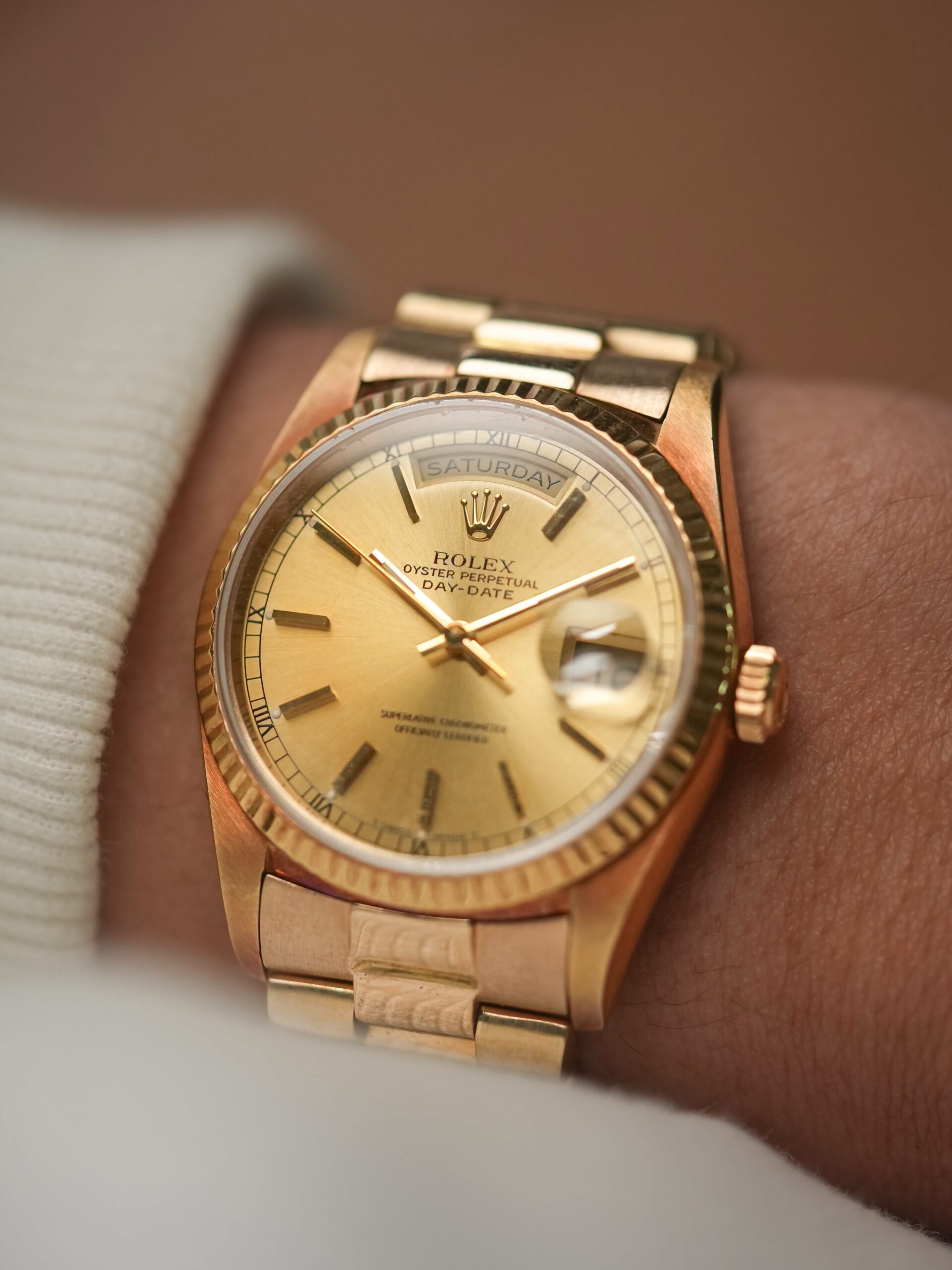 Rolex Day-Date Ref18238 Yellow Gold 18K-36MM - Image 10