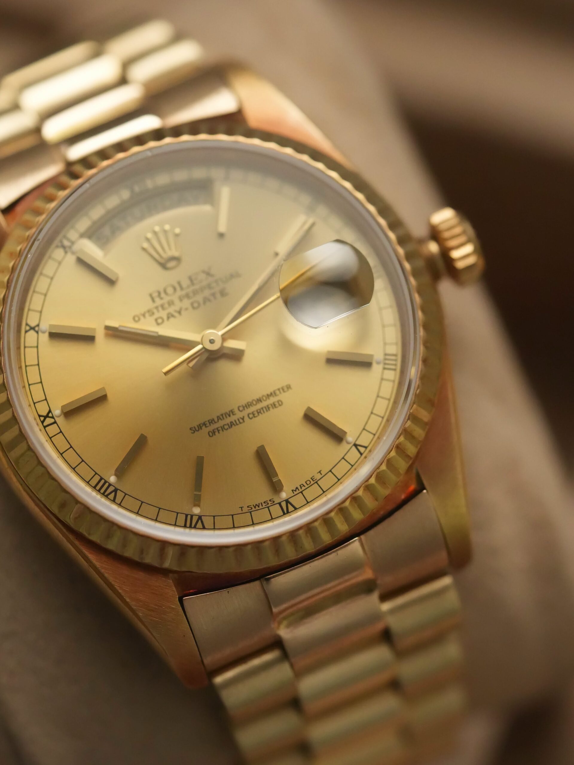 Rolex Day-Date Ref18238 Yellow Gold 18K-36MM - Image 5