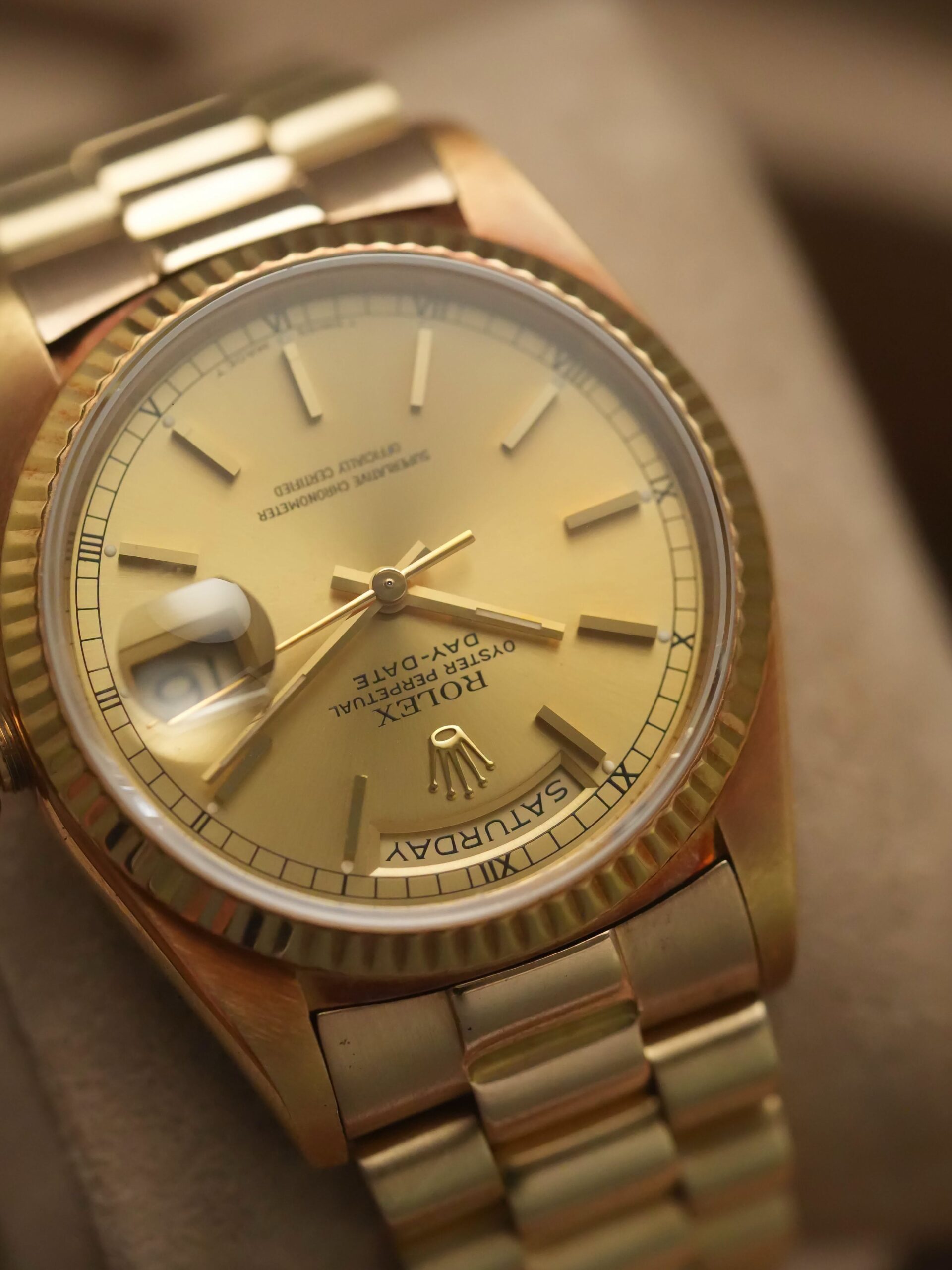 Rolex Day-Date Ref18238 Yellow Gold 18K-36MM - Image 9