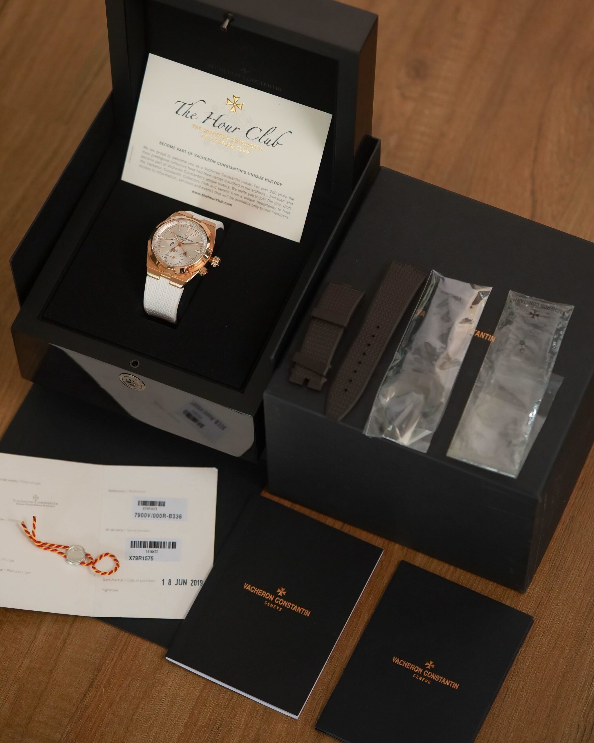 Vacheron Constantin Overseas Dual Time 18K Rose gold / 41MM / Fullset Y2019 - Image 5